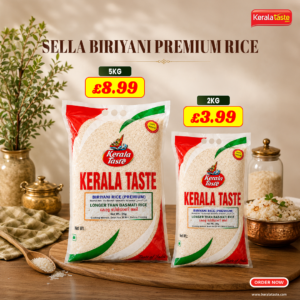 1121 Sella Extra Long Grain Premium Basmati Rice (Biriyani Rice) by Kerala Taste